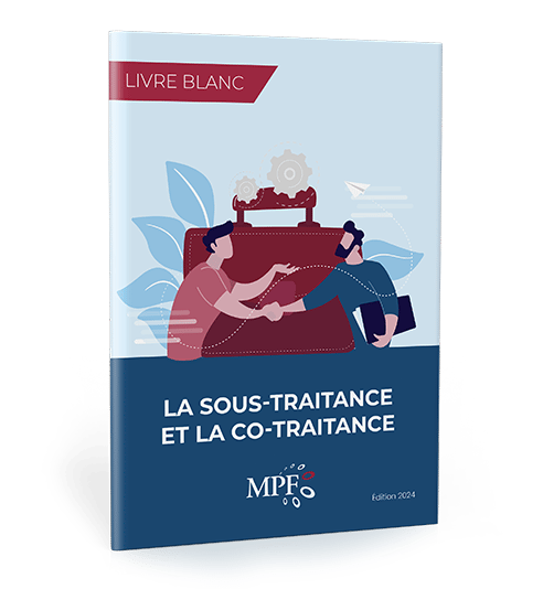 image de la couverture du livre blanc 'la sous-traitance et la co-traitance dans les marchés publics'